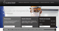 Desktop Screenshot of peraltacirplastica.com